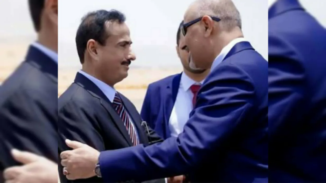 محافظ شبوة عوض الوزير يتحدى السعودية ويوفر لقيادات الانتقالي العسكرية المتمردة معسكرا للتدريب في منطقة حساسة
